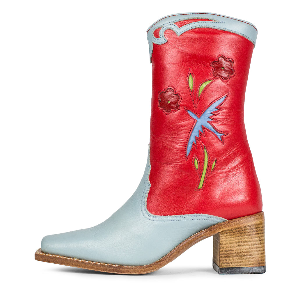 Botas Sendra 4881 Fox Nappa Baly Parana Rojo