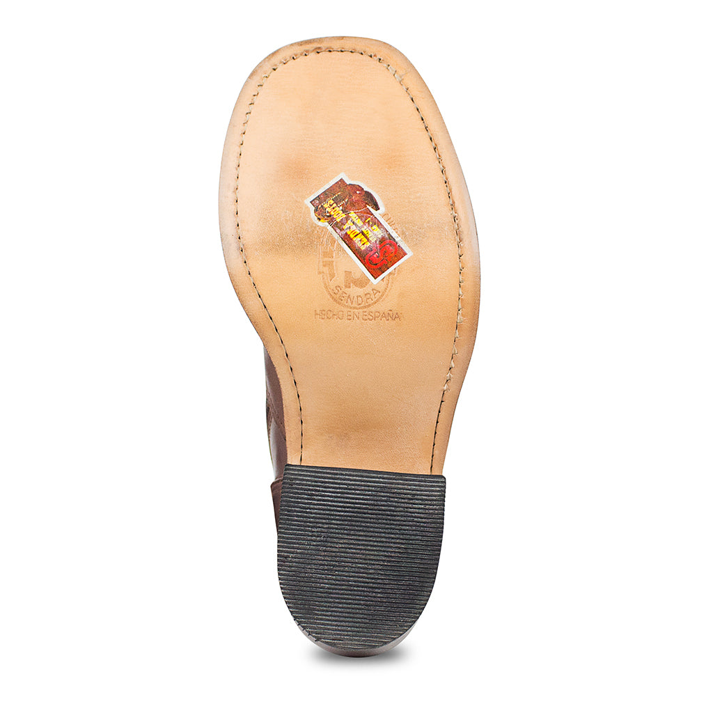 Botines Sendra 4084 Toledo Box Brass 540 Marrón