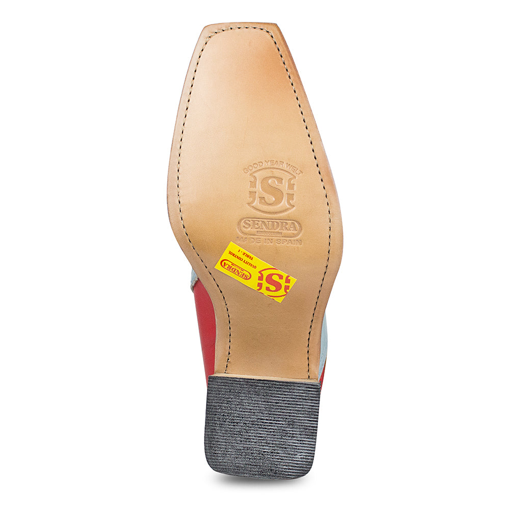 Botas Sendra 4881 Fox Nappa Baly Parana Rojo