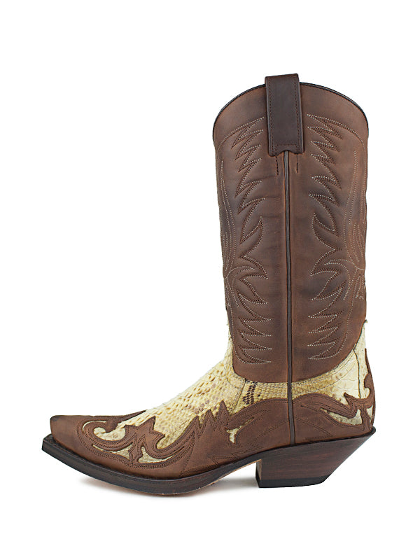 Botas Sendra 3241 Cuervo Sprinter 7004 Python Natural