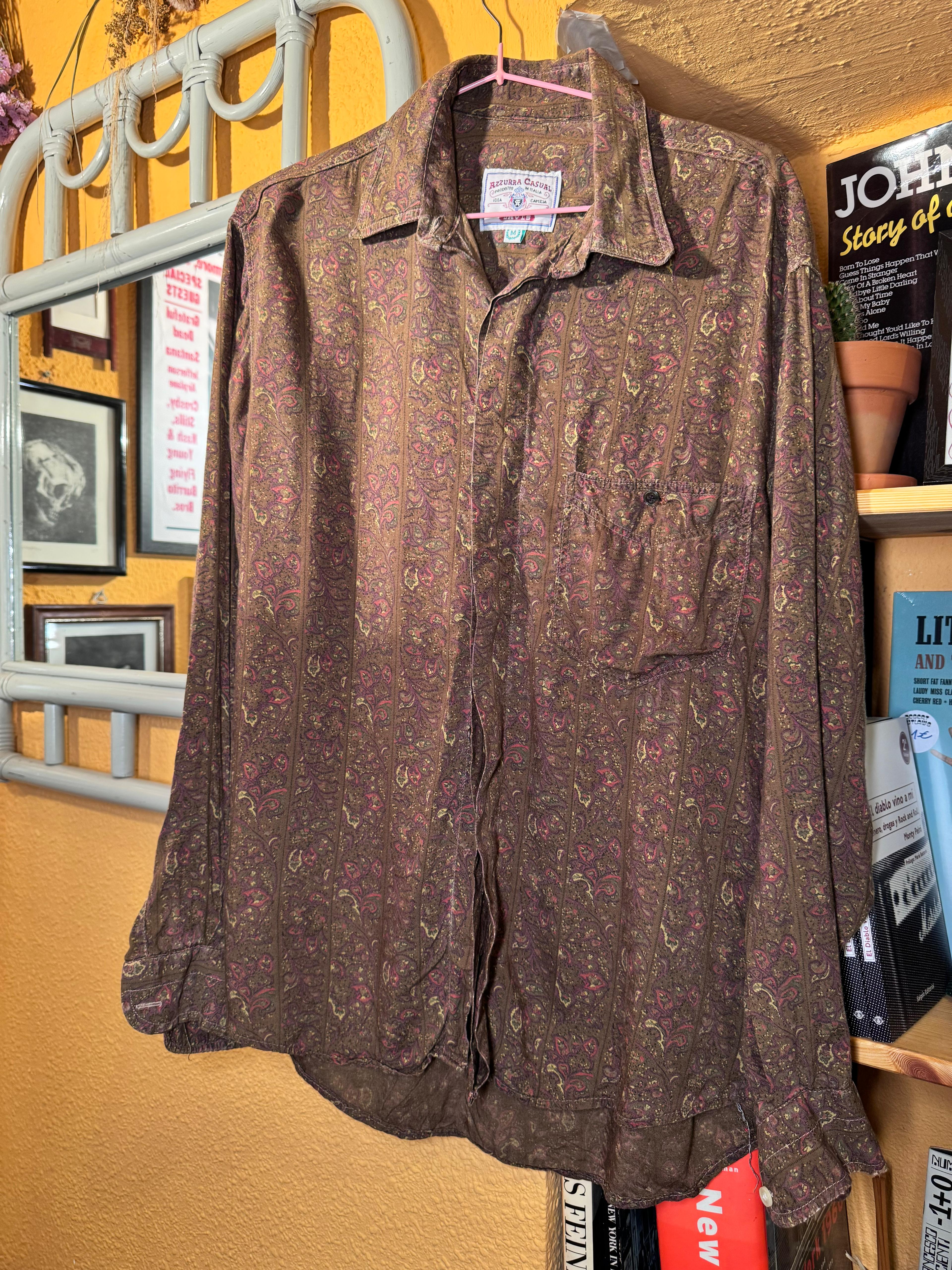 Camisa Paisley Vintage