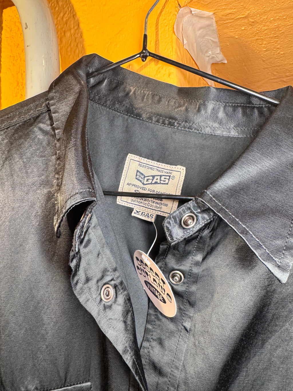 Camisa Negra Vintage