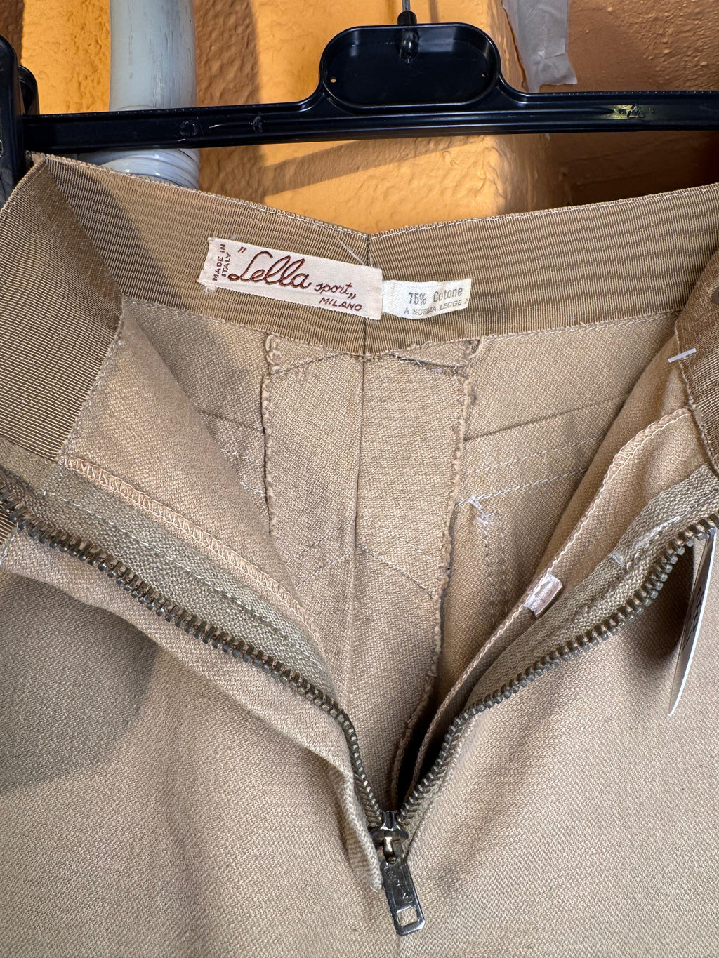 Pantalón recto Lella Milano talla 38