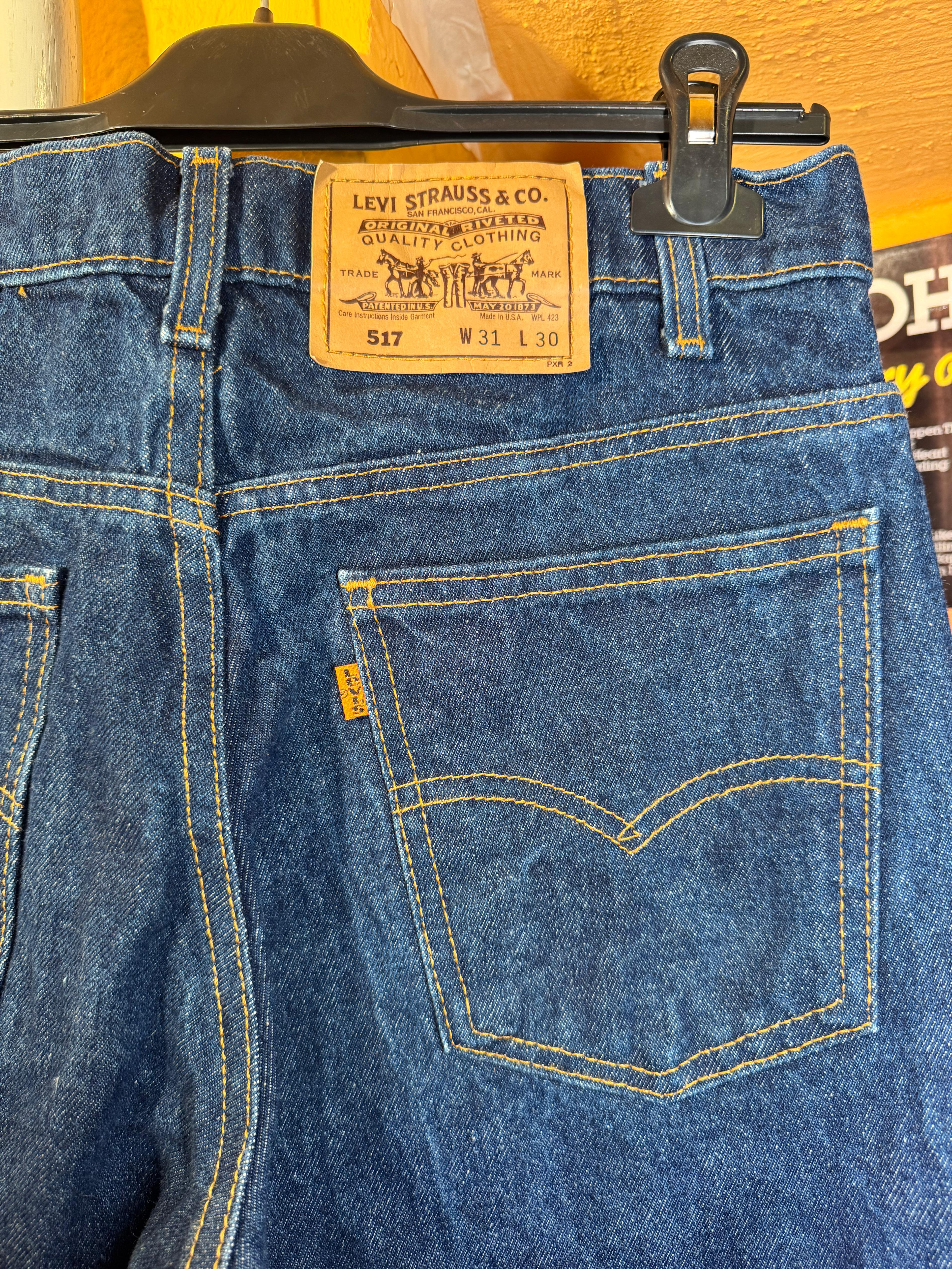 Levi’s 517 Orange Tab – Made in USA