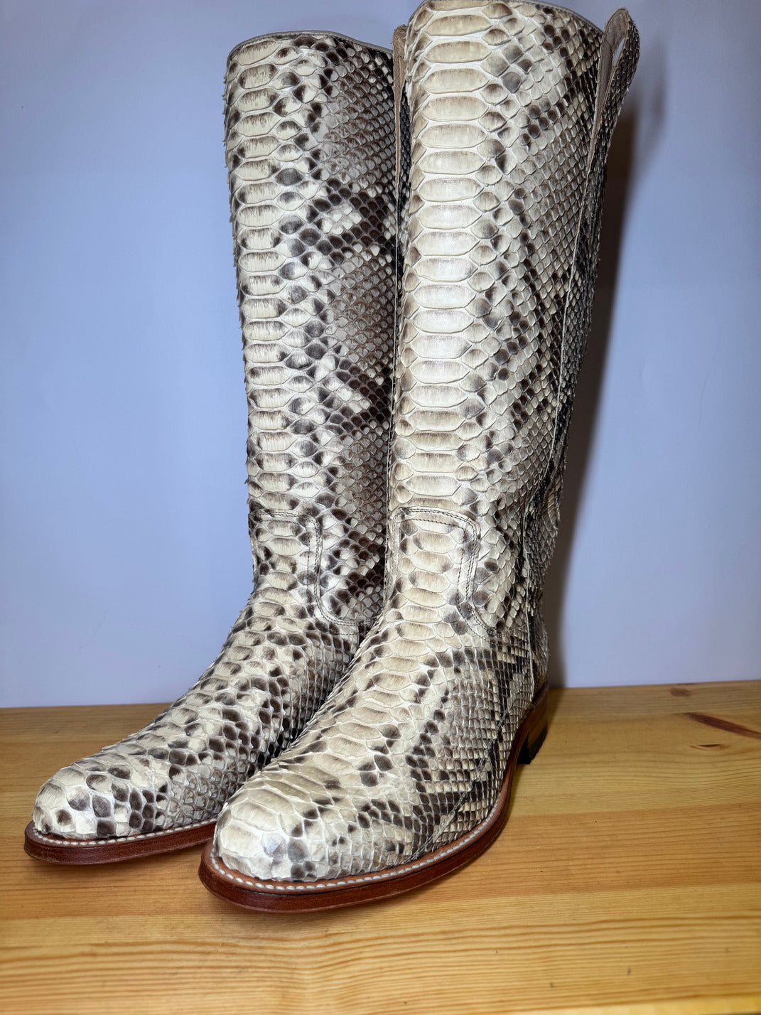 Botas Sendra Cowboy Piel de Pitón – Talla 38 EU