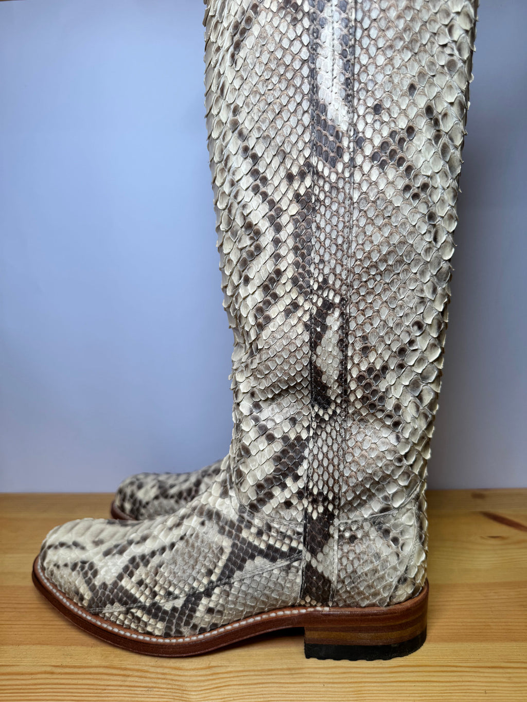 Botas Sendra Cowboy Piel de Pitón – Talla 38 EU