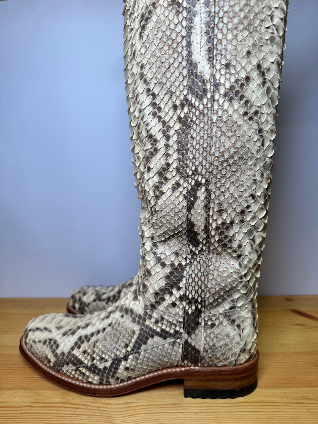 Botas Sendra Cowboy Piel de Pitón – Talla 38 EU