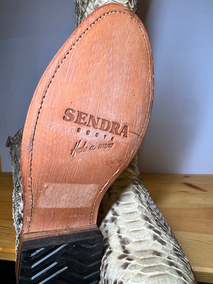 Botas Sendra Cowboy Piel de Pitón – Talla 38 EU