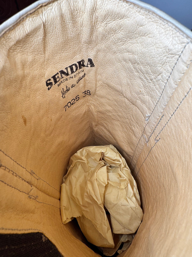 Botas Sendra Cowboy Piel de Pitón – Talla 38 EU