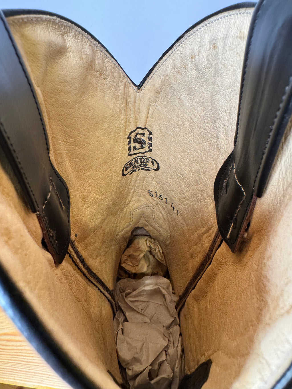 Botas Cowboy Sendra Negras – Piel Premium Talla 41 EU