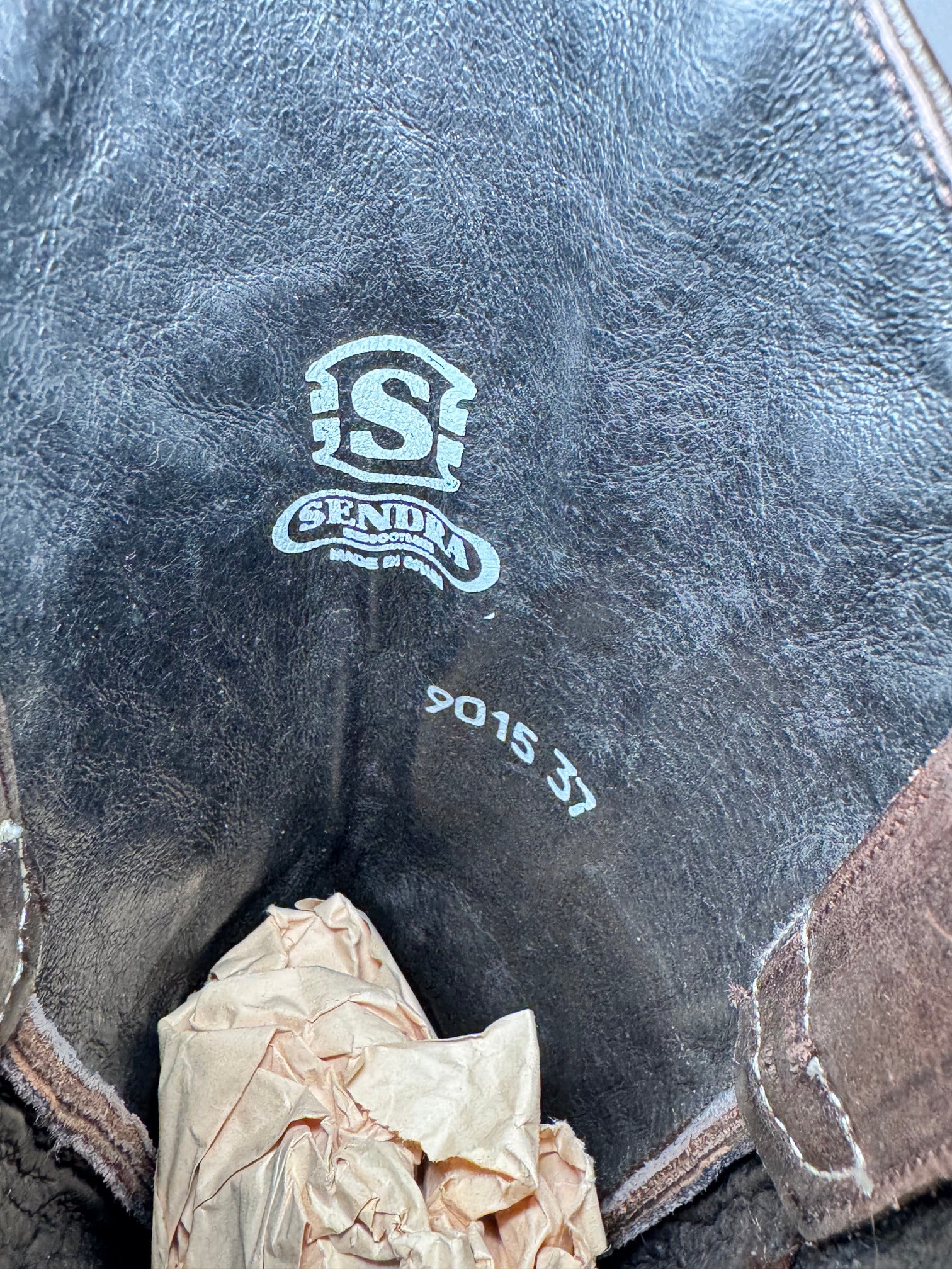 Botas Sendra Cowboy Vintage Bordado Flor – Talla 37 EU