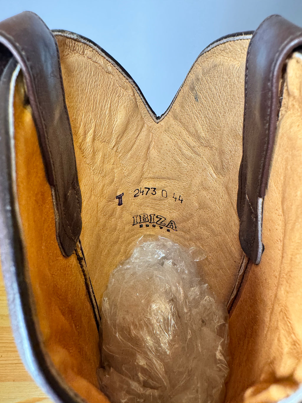 Botas Cowboy Ibiza Boots by Sendra – Piel Marrón Vintage Talla 44 EU