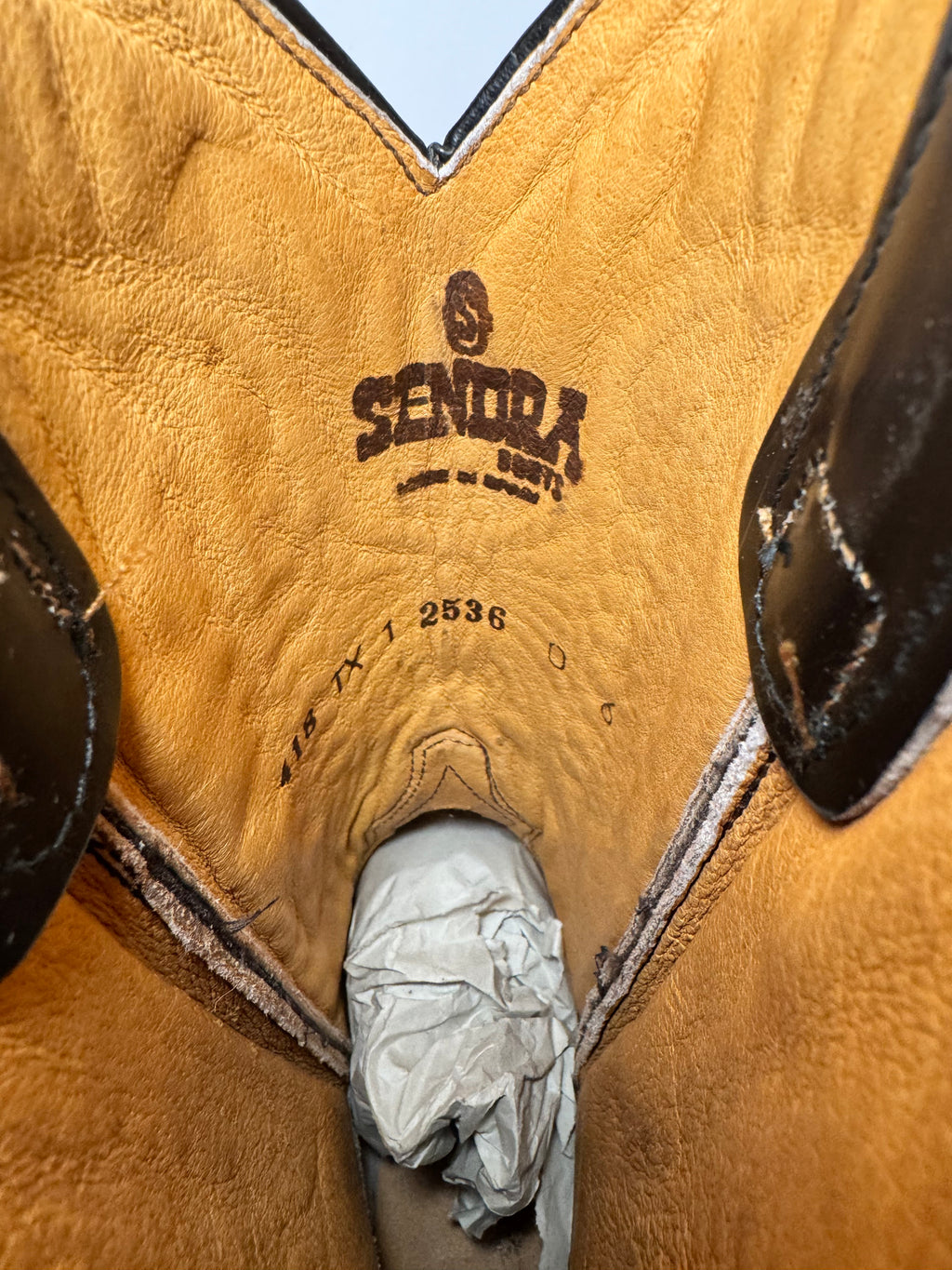 Botas Sendra Cowboy Negras Charol – Piel Premium Talla 39