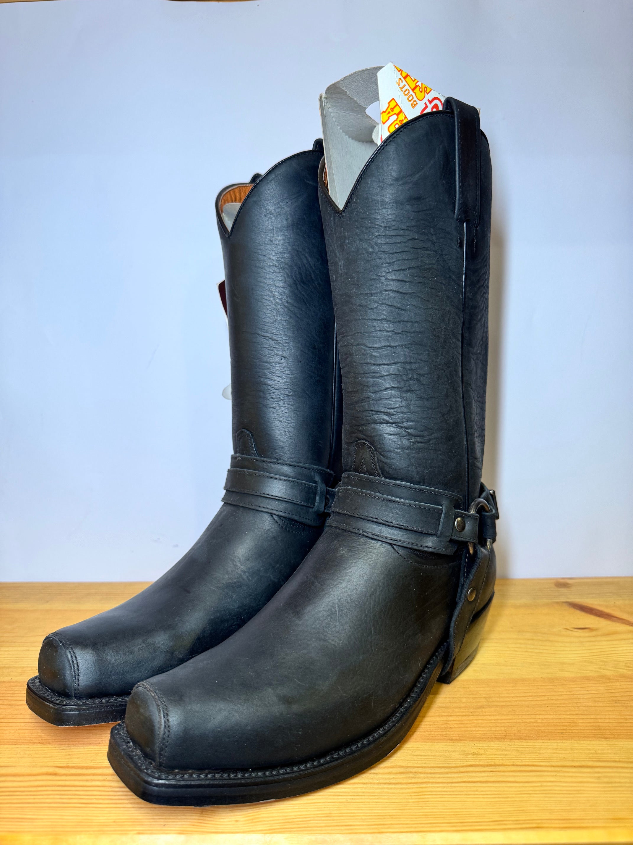 Botas Sendra Harness Biker – Piel Negra Talla 39 EU