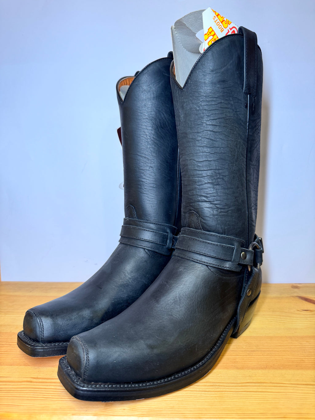 Botas Sendra Harness Biker – Piel Negra Talla 39 EU