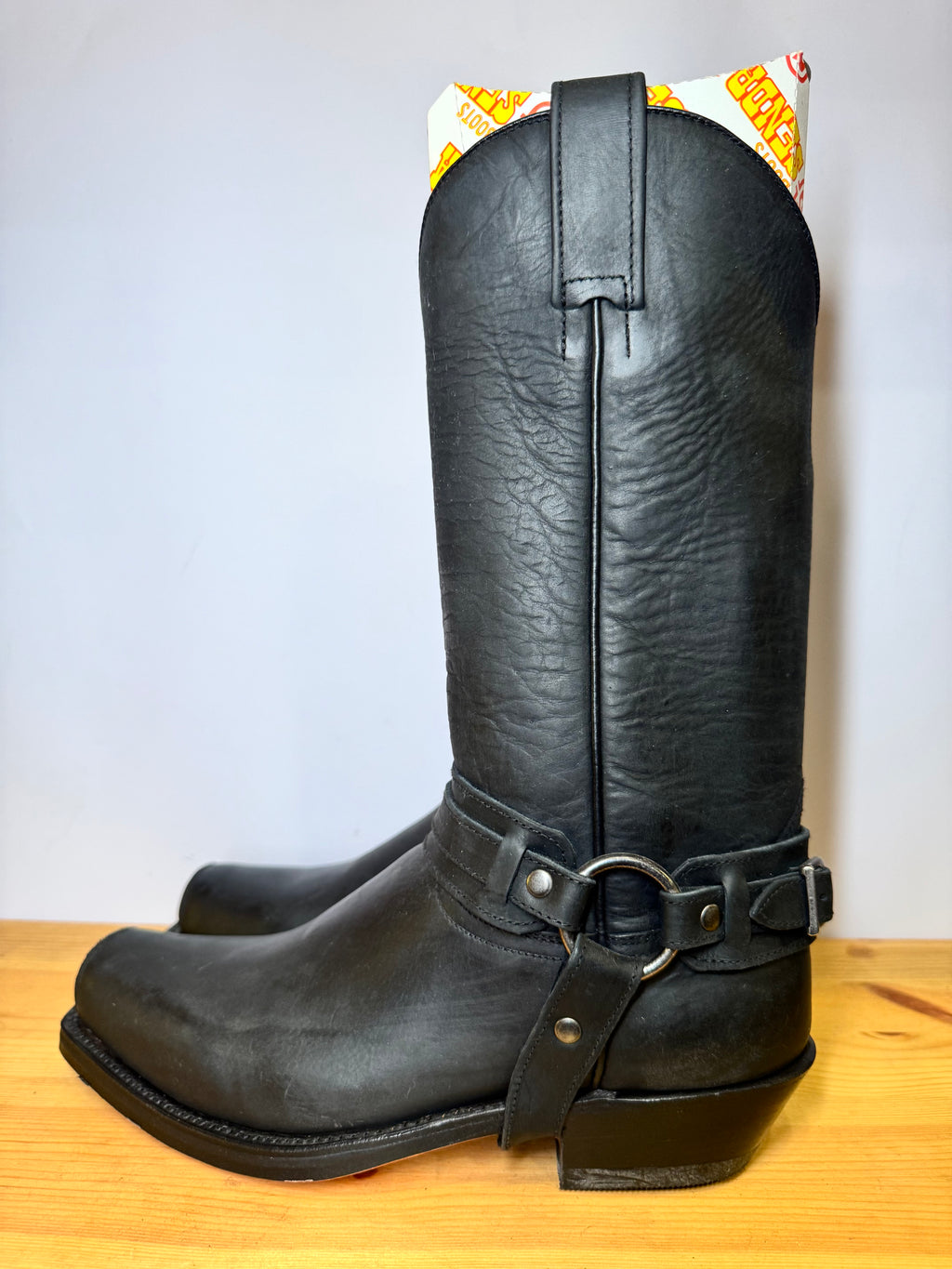 Botas Sendra Harness Biker – Piel Negra Talla 39 EU