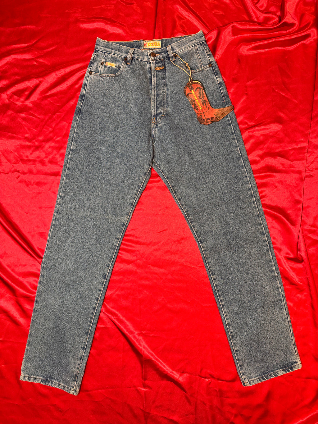 Pantalones Sendra Vintage 90s Azul – Hechos en Italia