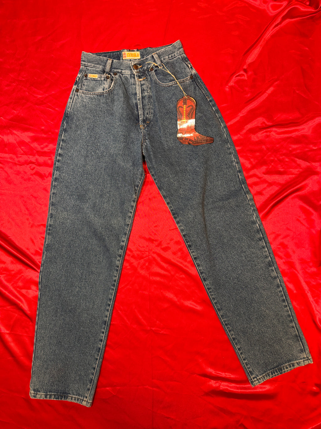 Pantalones Sendra Vintage 90s Azul – Hechos en Italia