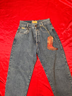 Pantalones Sendra Vintage 90s Azul – Hechos en Italia