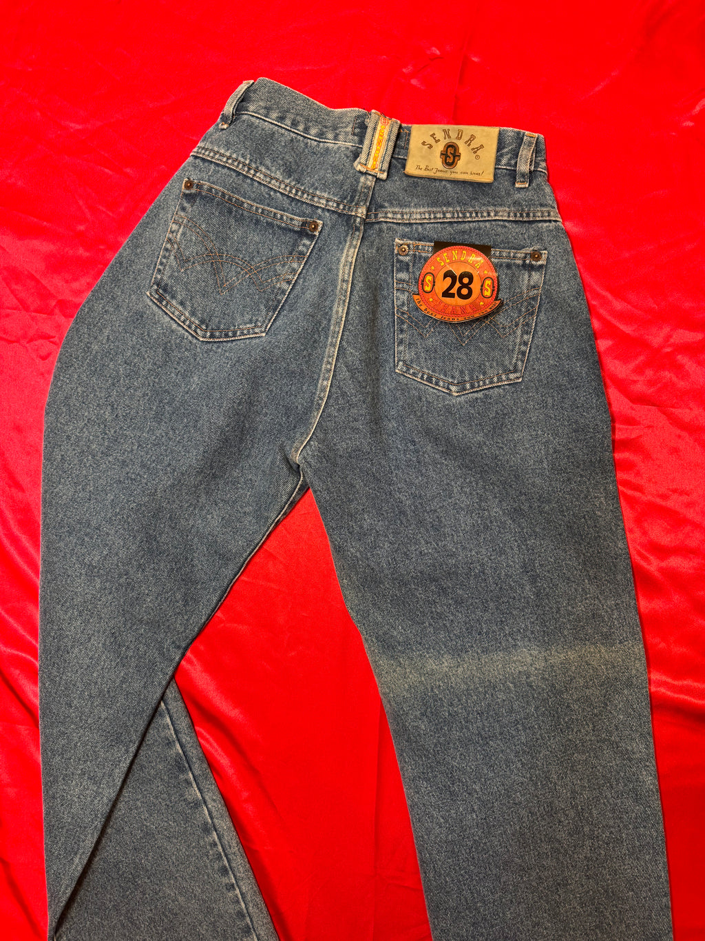 Pantalones Sendra Vintage 90s Azul – Hechos en Italia