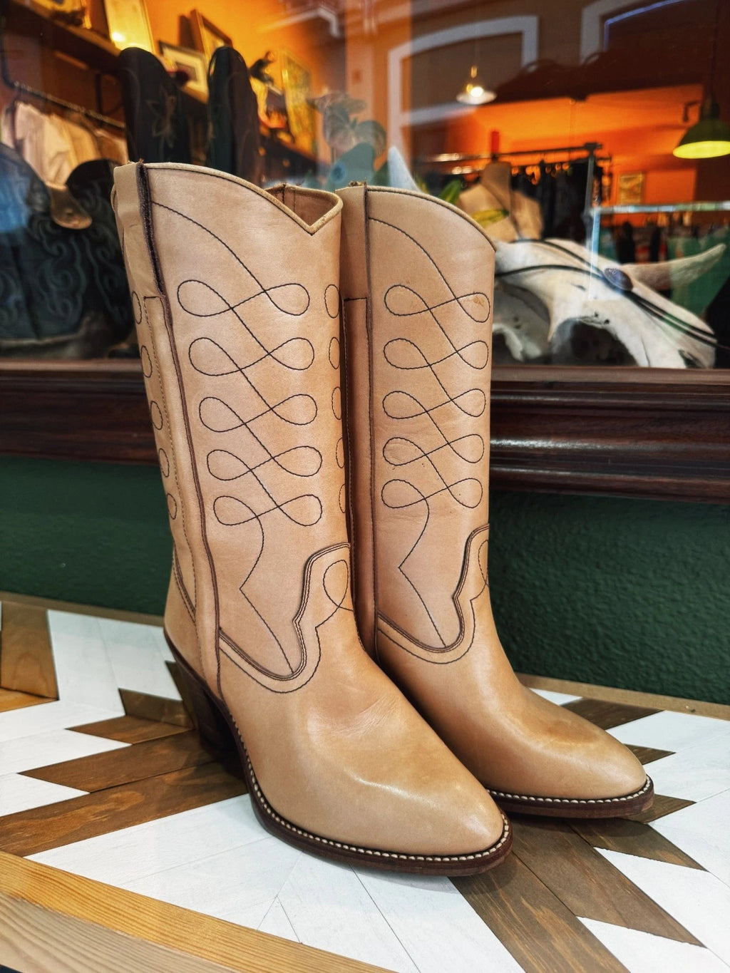 Botas Cowboy Sendra Años 50 – Auténtica Joya Vintage de Colección